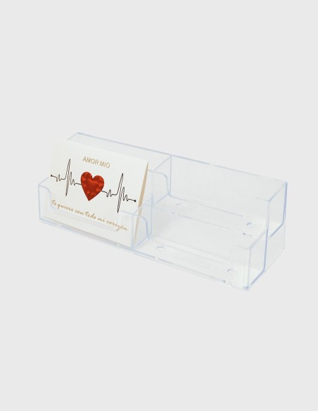 Présentoir à Cartes à 4 Compartiments