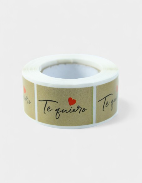 Etiqueta Papel - Te Quiero Fino
