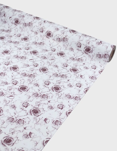 Celofán Estampado Rosas