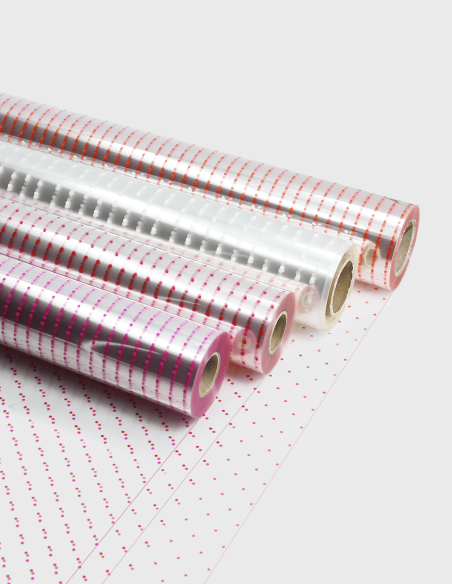 Cellophane Transparent Modèle à Point