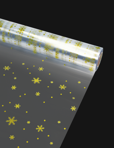 Cellophane Flocons de Neige