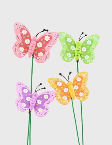 Schmetterlings-Blumenstecker