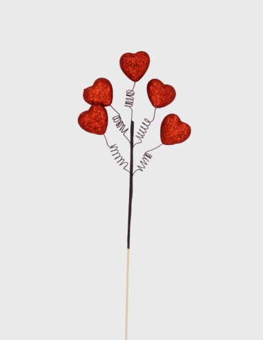 Pique Coeur Paillete | Ideefleur