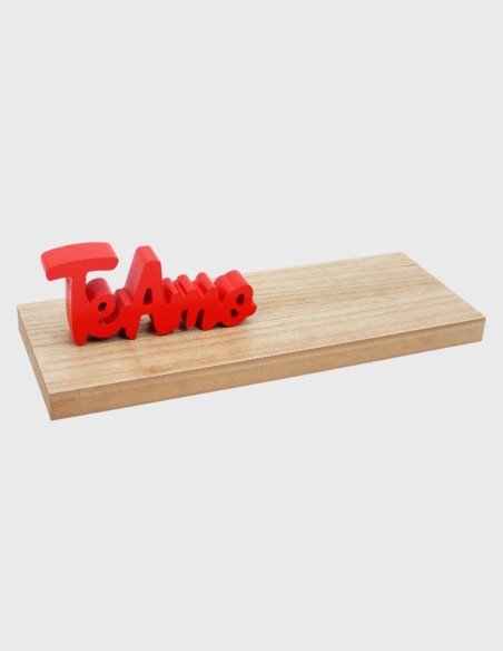 Ornement Te Amo  avec Socle