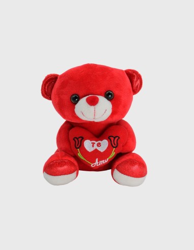 Ours en Peluche Rouge « Te Amo »