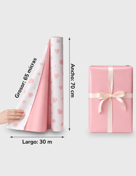 Cuori Opaque Cellophane