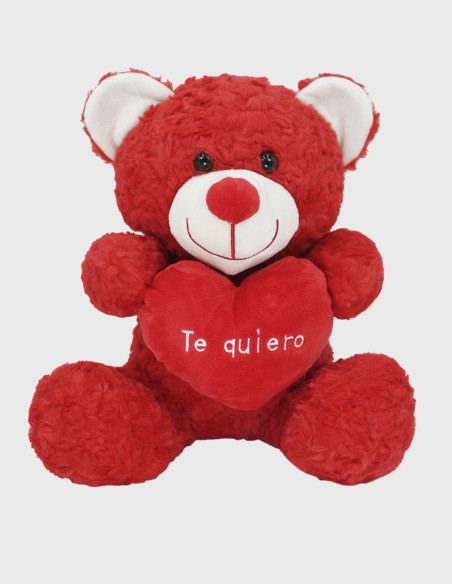 Ours en Peluche Rouge «Te Quiero»
