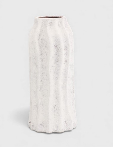 Vase en céramique marron réf. M25110-1CR