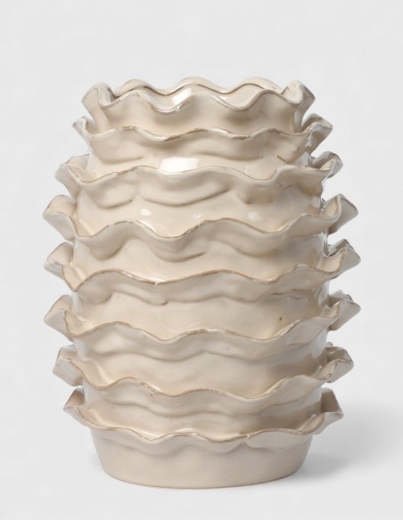 Vase réf. M24623-1BE Beige