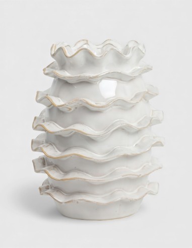 Vase réf. M24623-3W Blanc