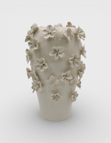 Vase en Céramique réf. 250055AZ Crème