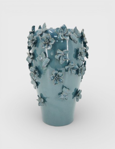 Keramikvase Art.-Nr. 250055AZ Blau