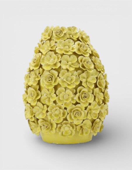 Vase en Céramique réf. 250031RO Jaune