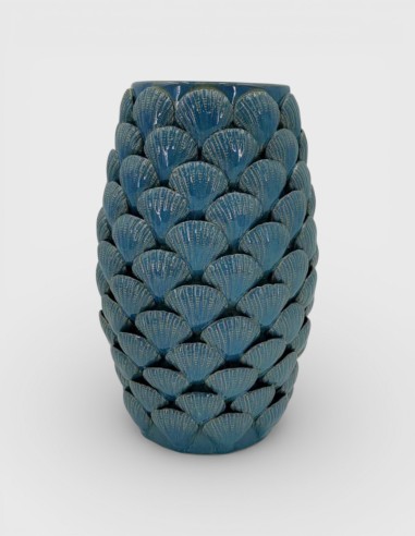 Vase en Ceramique réf. 135050AZ Bleu