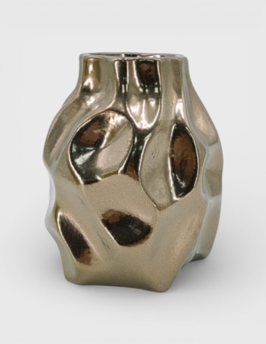Keramikvase Art.-Nr. 2406802020-OR Gold