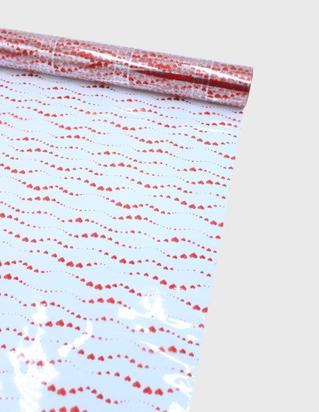 Cellophane Cœurs de Venise