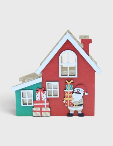 Maison de Noël en bois