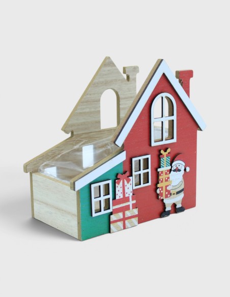 Maison de Noël en bois