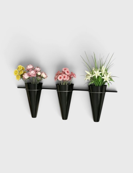 Présentoir Suspendu pour 3 Vases