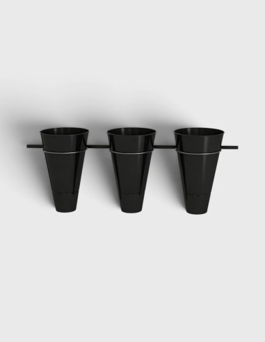 Présentoir Suspendu pour 3 Vases
