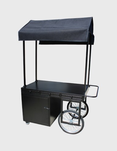 Chariot de Présentation avec Auvent