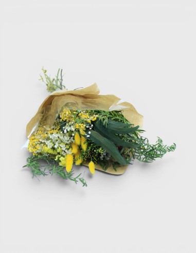 Bouquet Rond de Fleurs Séchées