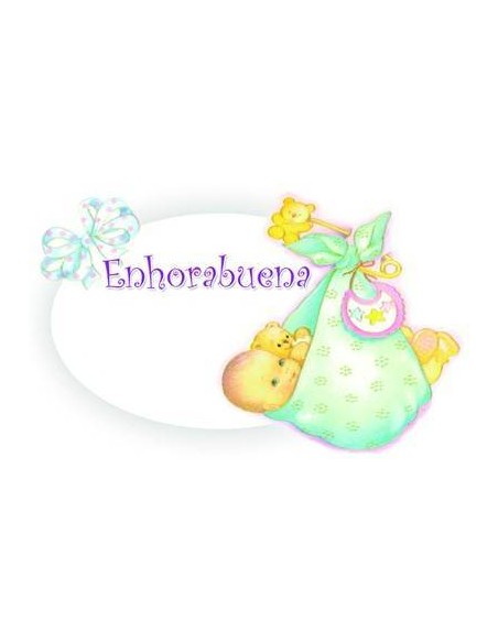 CARTES BRILLANTES BÉBÉ, (MOD. BEBE)