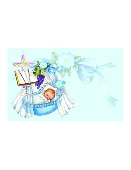 TARJETAS BRILLO MODELO BEBE