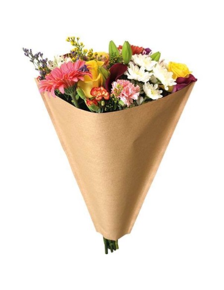 Bolsa de bouquet - KRAFT (50 unds.)